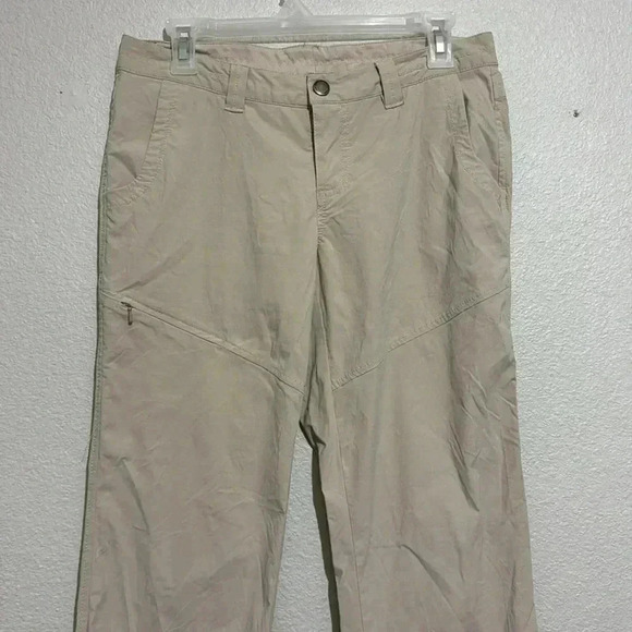Eddie Bauer Roll-Up Khaki Hiking Mis-Rise Pants - Picture 2 of 6
